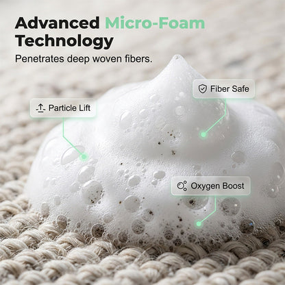 Waterless Carpet & Upholstery Stain Remover Foam Kit