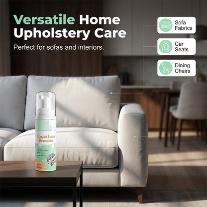 Waterless Carpet & Upholstery Stain Remover Foam Kit