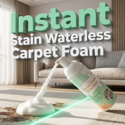 Waterless Carpet & Upholstery Stain Remover Foam Kit