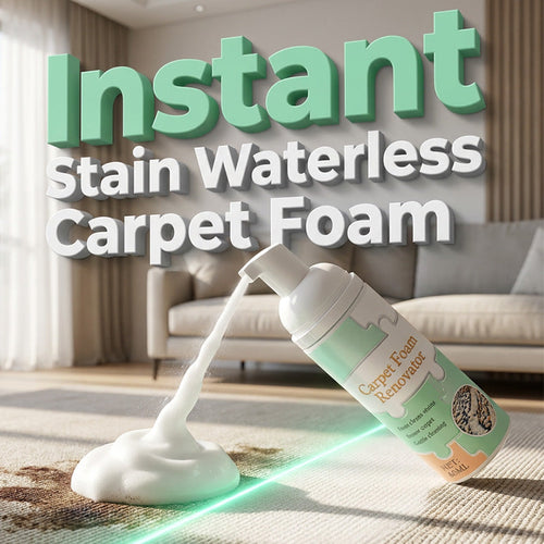 Waterless Carpet & Upholstery Stain Remover Foam Kit